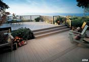 A great deck with a great ocean view